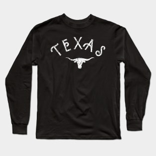 Texas Western Bull Vintage Pride Long Sleeve T-Shirt